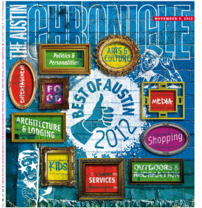 The Austin Chronicle — Best of Austin 2012 issue cover